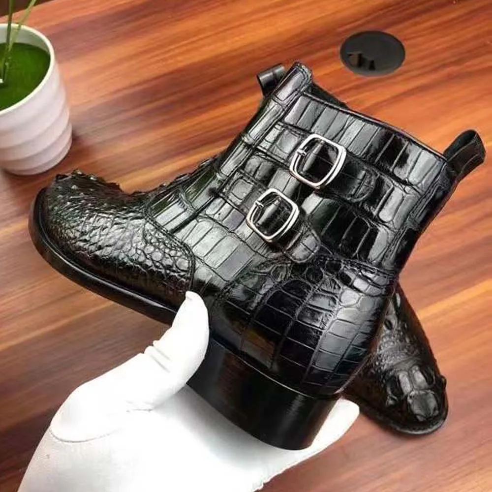 Рисунок 5 - Новые мужские крокодиловые ботинки yingshang