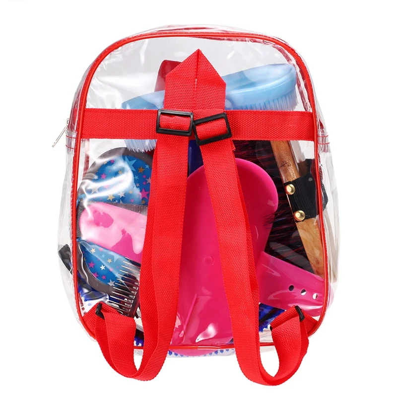 Топ! 10 шт. набор для чистки лошадей инструментов красоты лошади гребень гривы и