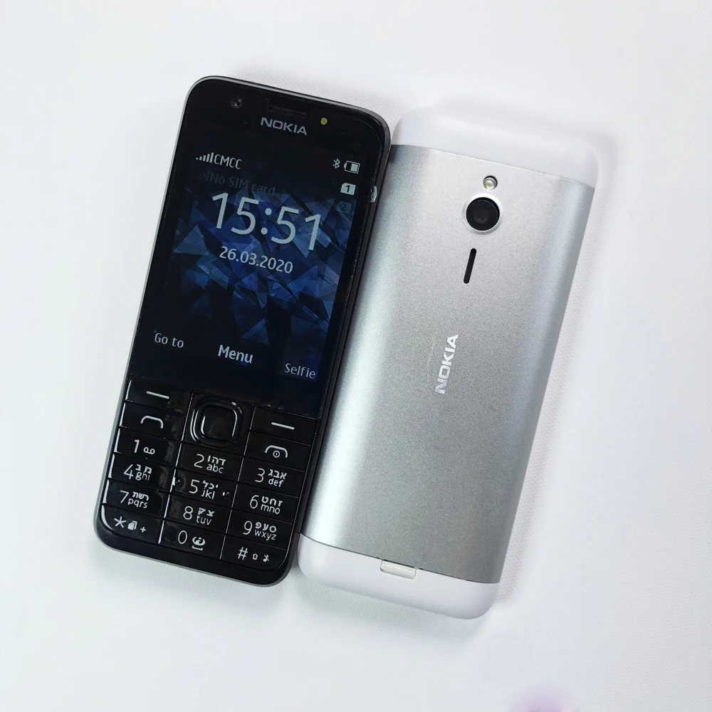 

Used Unlocked Nokia 230 GSM 2.8 Inch Dual & Single SIM Card 2MP Camera Refurbished Mobile Phone
