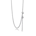 Ожерелье-цепочка Rolo, ювелирные изделия из серебра 100% пробы, бесплатная доставка, 925 пробы