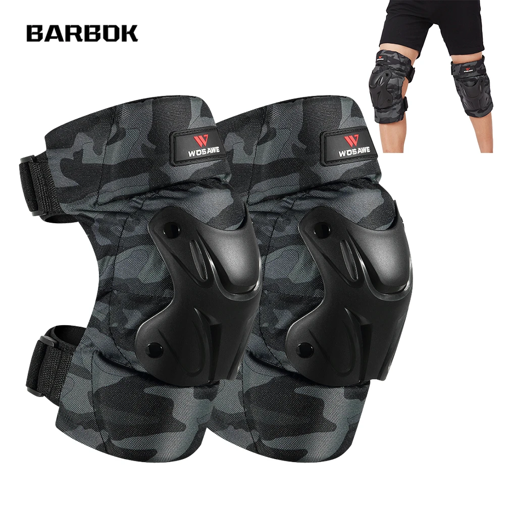 

WOSAWE Outdoor Sports Elbow & Knee Pads Motorcycle Kneepad Downhill Cycling Protection Gears MTB Bike Snowboard Brace Support