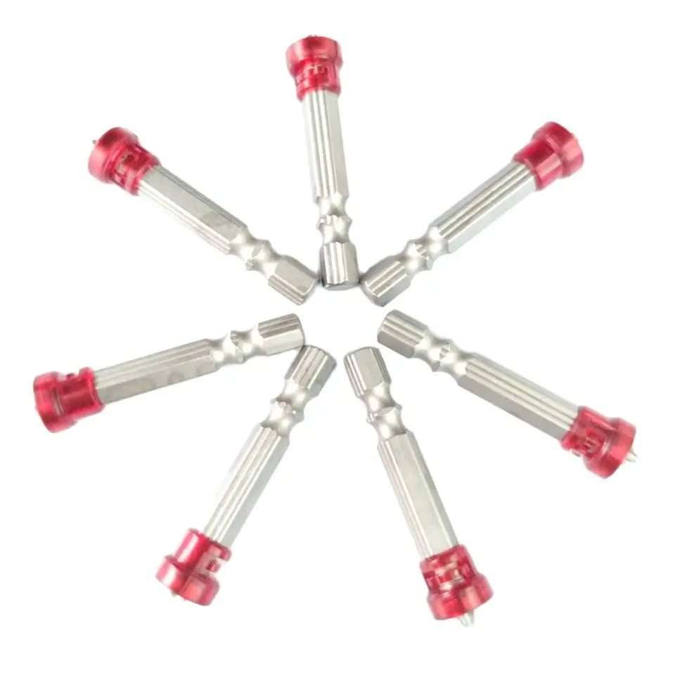 1 шт. 1/4 дюймов шестигранный хвостовик отвертки Магнитная отвертка бит крест