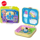 Оригинальная карманная милая кукла Polly, скрытый мир, миниатюрный дом, набор для девочек, игрушки для девочек, детский подарок, Русалка, детские игрушки, аксессуары