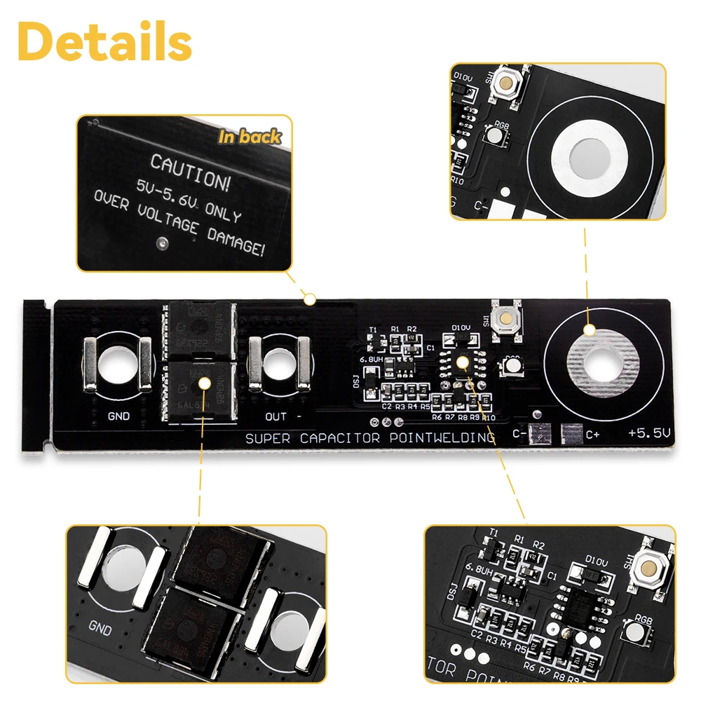 Набор для точечной сварки 18650 портативный ручной блок |