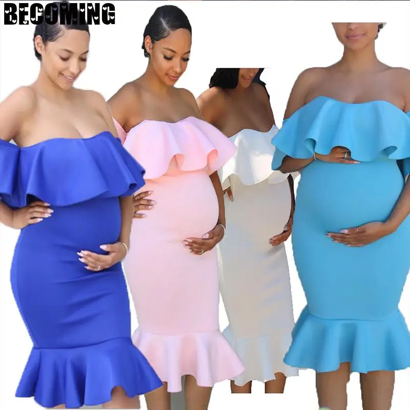 Платье для беременных фотосессии платье реквизит Сексуальное Женское