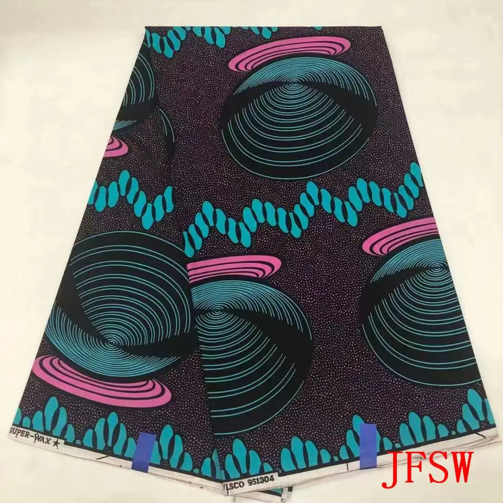 Модная Высококачественная африканская восковая хлопковая ткань с принтом|Ткань|