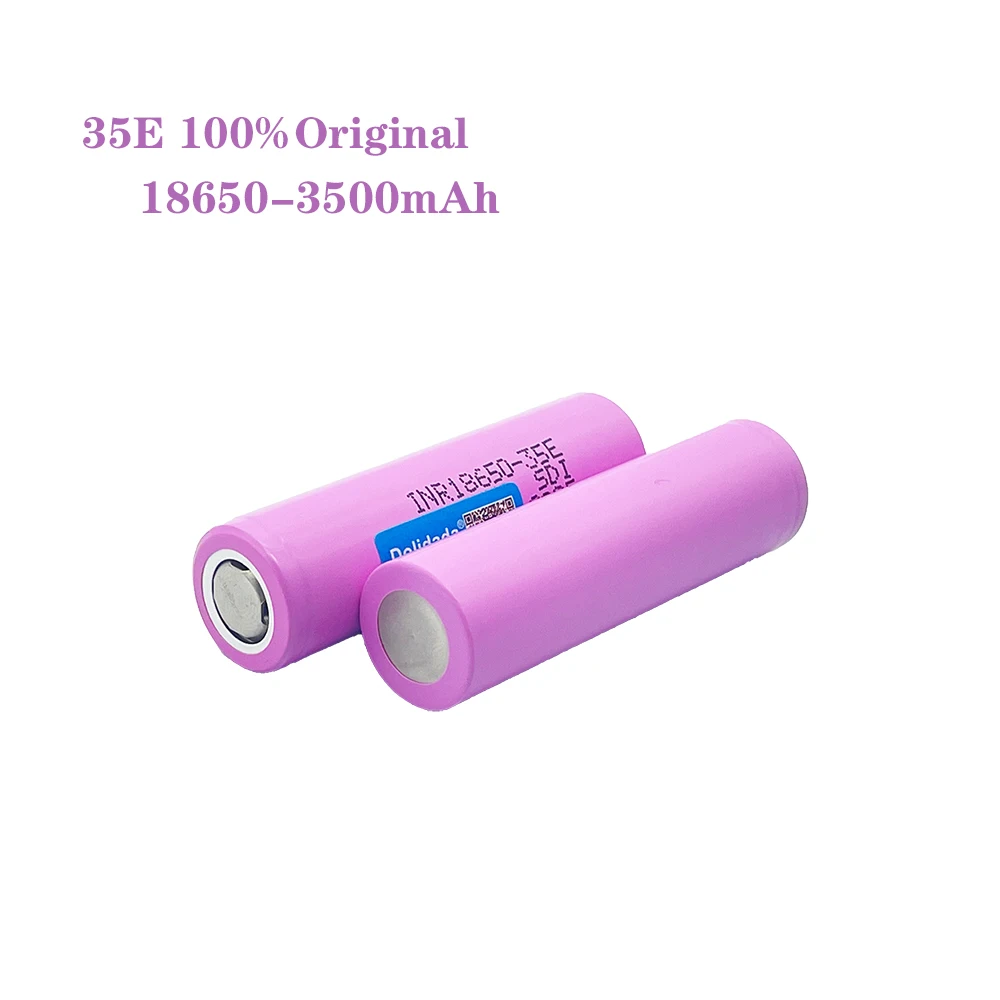 100% Оригинальный аккумулятор для dolidada18650 3500 мАч 20A разряд INR18650 35E 18650 литий ионный 3 7