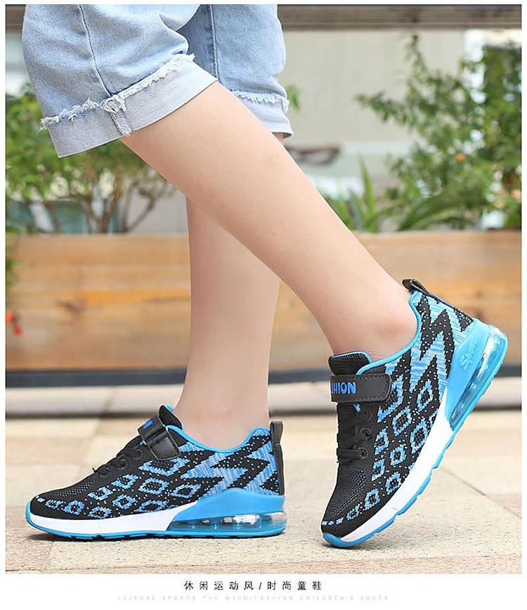 Brand Kids Sneakers Breathable Girls Running Shoes New Style Children's Shoes Air Cushion Basket Enfant Boys Sport Shoes