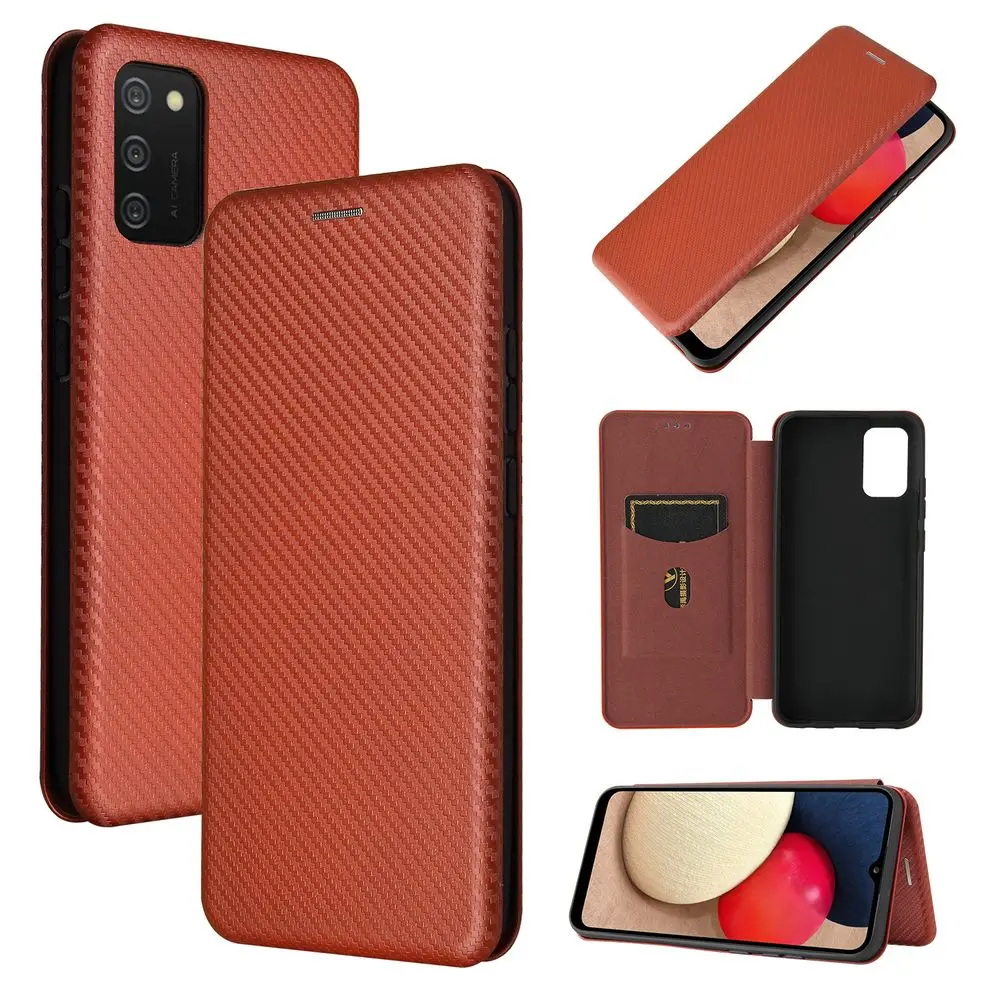 

Sunjolly Case for Samsung Galaxy A02s EU Wallet Stand Flip PU Leather Phone Case Cover coque capa Case Cover