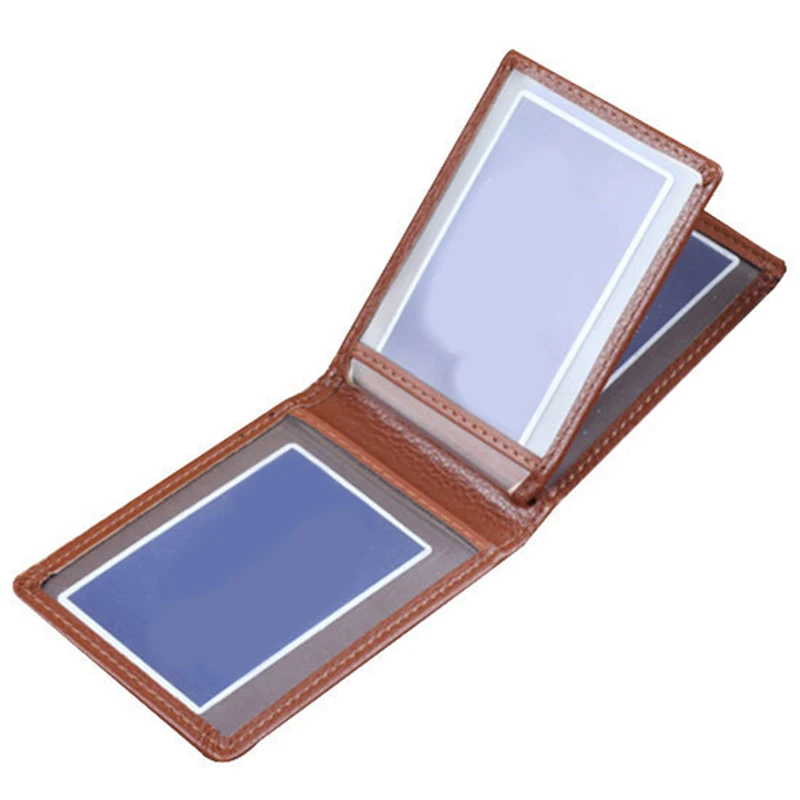 1 шт Высокое качество прозрачный ПВХ водительское удостоверение чехол для защиты