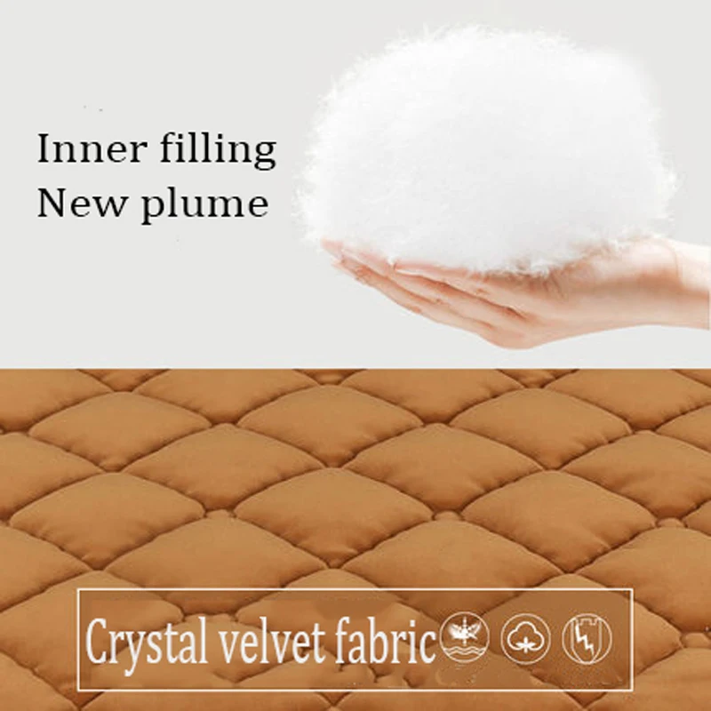 Подушка на автомобильное сиденье 5 12 Всесезонная плюшевая нескользящая короткая