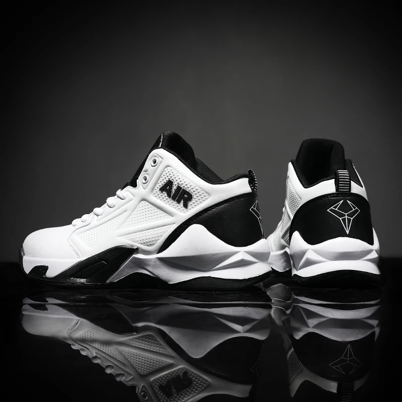 Мужские баскетбольные кроссовки амортизирующая уличная спортивная обувь