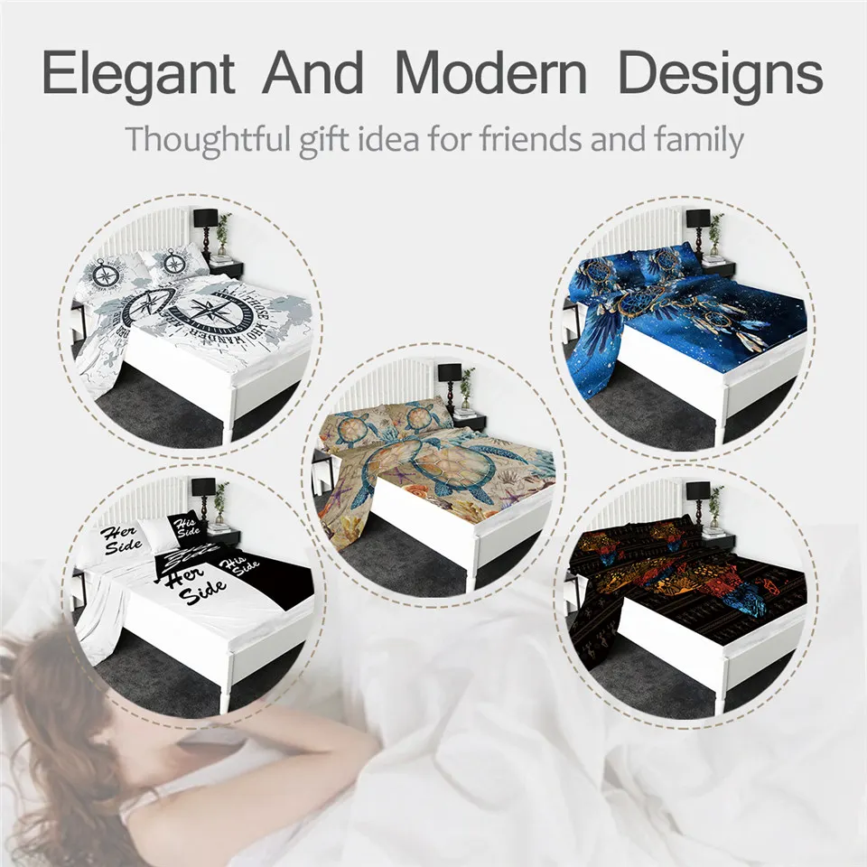 Простыня с изображением сглаза хамсы от Ismot Esha простыня мандалы синим плоским