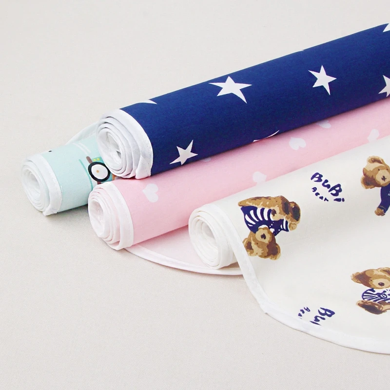 

Reusable Baby Changing Mat Waterproof Breathable Diaper Mattress for Newborn Baby Pet Cotton Washable Changing Pads Mat