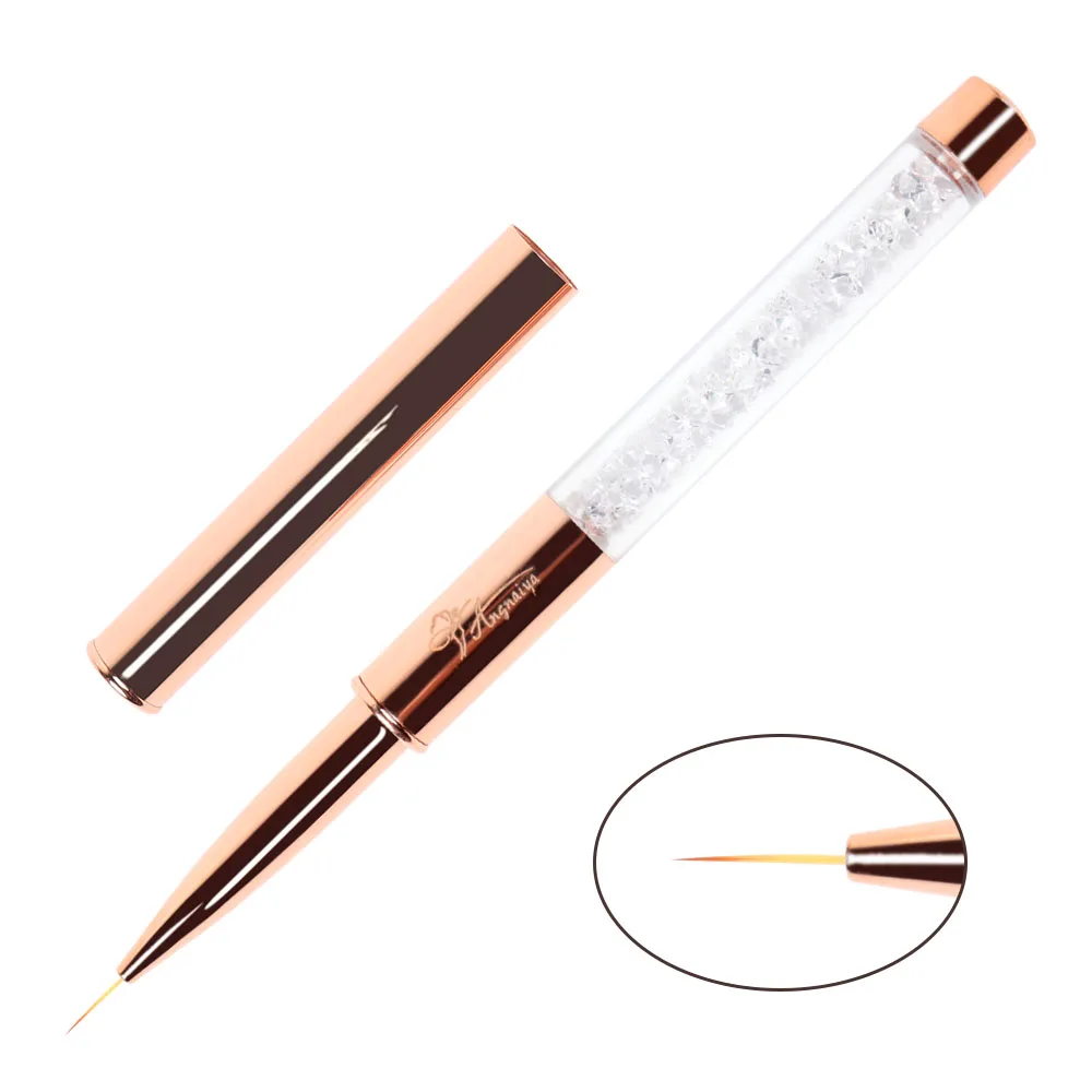 Алмазов из розового золота с двумя головками точечной фиксацией ручка Точечная