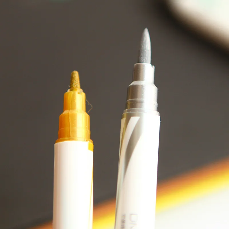 10 цветов Ручка кисть для каллиграфии Многофункциональный маркер с двойной