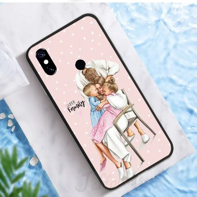 

Phone Case For Xiaomi Redmi 7 8 9t a3 9se k20 mi8 max3 lite 9 note 9s 10 pro girl Queen Mom baby pink