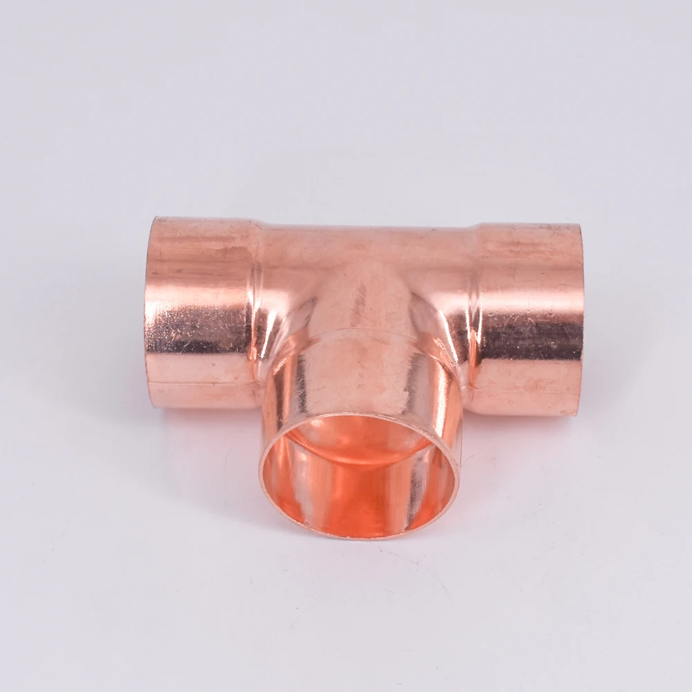 Припой с медным наконечником 1/4 &quot3/8&quot 1/2 &quot5/8&quot 8 10 12 15 16 мм ID 99.9% 3 ходовой фитинг