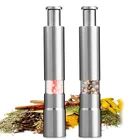 Ручной измельчитель специй из нержавеющей стали, мельница для соли, перца, специй, соуса, травы, специй, кухонные инструменты, аксессуары Горячая Распродажа