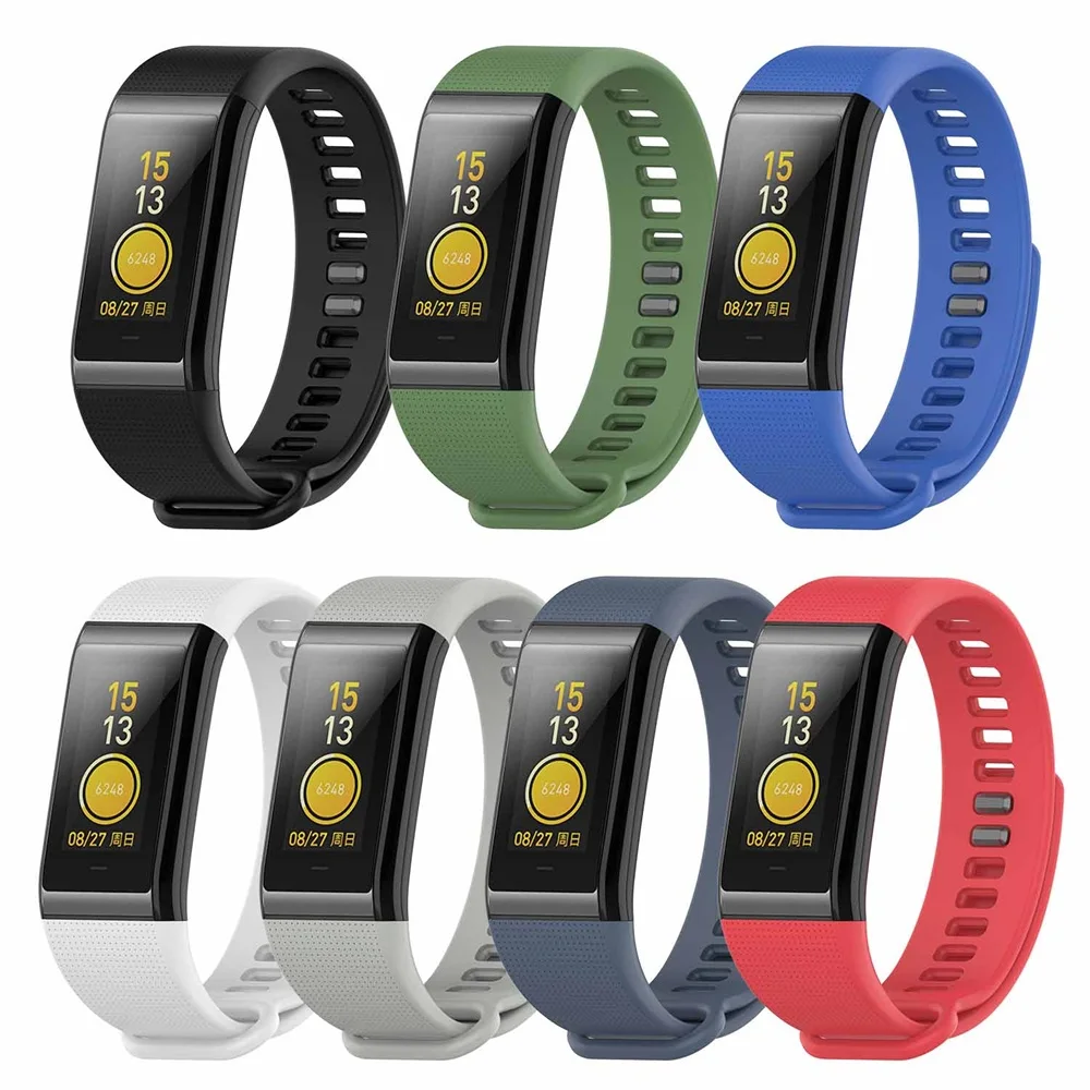 Мягкий силиконовый ремешок для часов Huami Amazfit Cor A1702 сменный удобный цветной
