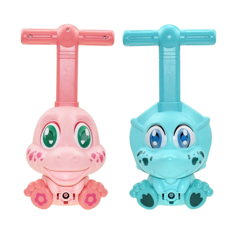 

Cartoon Dinosaur Learning Funny Inertia Balloon Car Aerodynamics Inertial Toys Q6PD