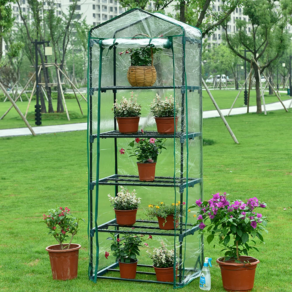 

Garden Plants Cover Waterproof Transparent Greenhouse Cover Bird Pest Control Anti UV Plant Flower Protector Household