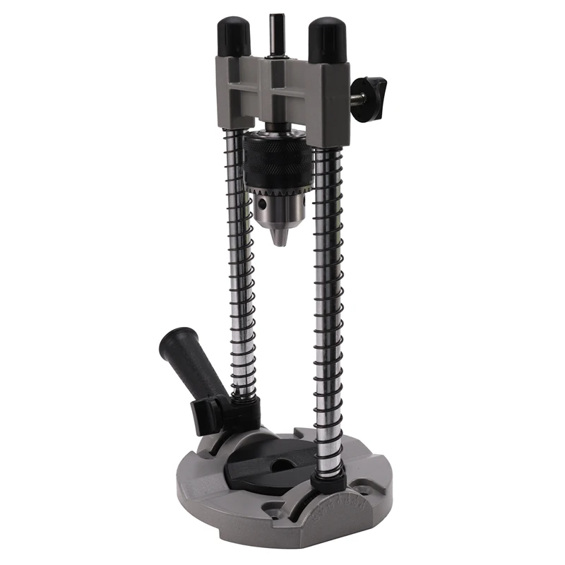 1 Pcs Multifunctional Drill Stand Adjustable 45-90° Angle Guide Attachment with Chuck Holder for Electric Dr | Инструменты