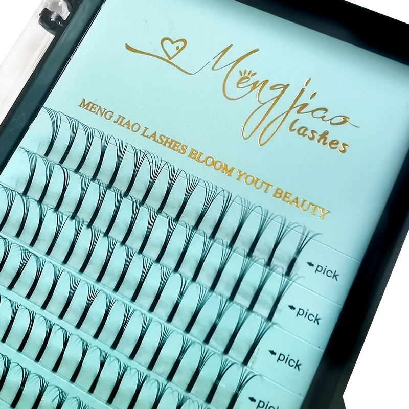 6D готовые веерные ресницы для наращивания 0 1 русский объем Ресницы C/D простые