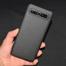 Carbon fiber Case Cover FOR Meizu 17 Pro Ultra-thin Business handmade