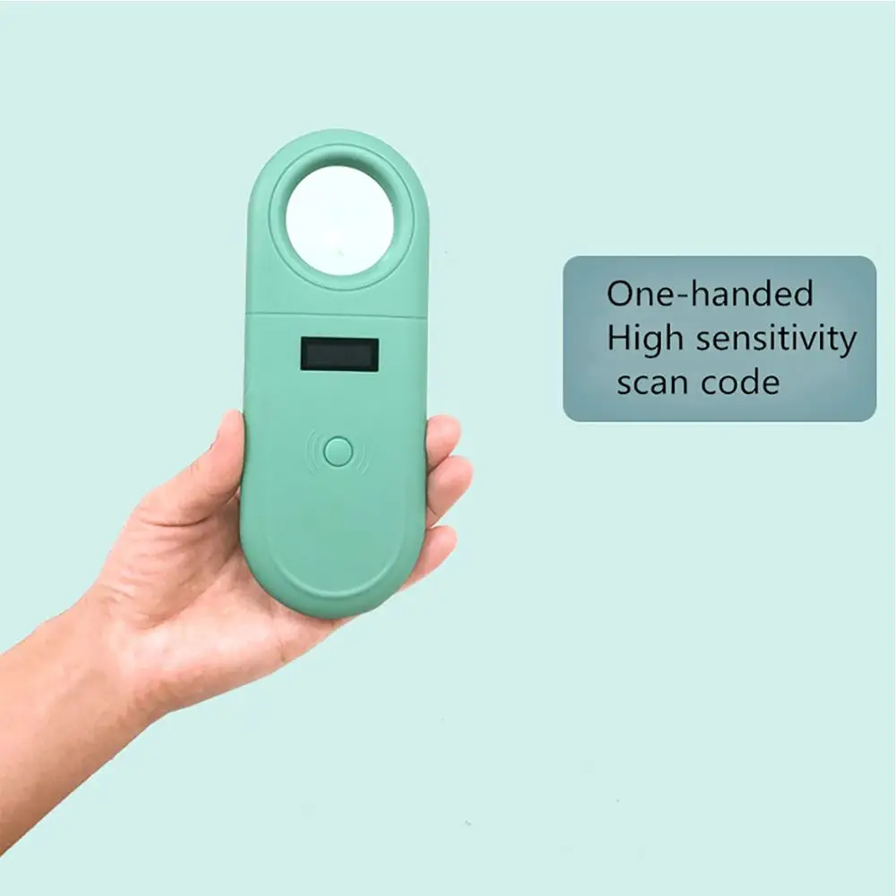 Животный микрочип ручной сканер животных чип считыватель штрих кода с