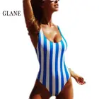2020 женский сексуальный цельный купальник, полосатый купальник с пуш-ап, бикини с мягкими чашечками, монокини, пляжная одежда, красный, черный, синий