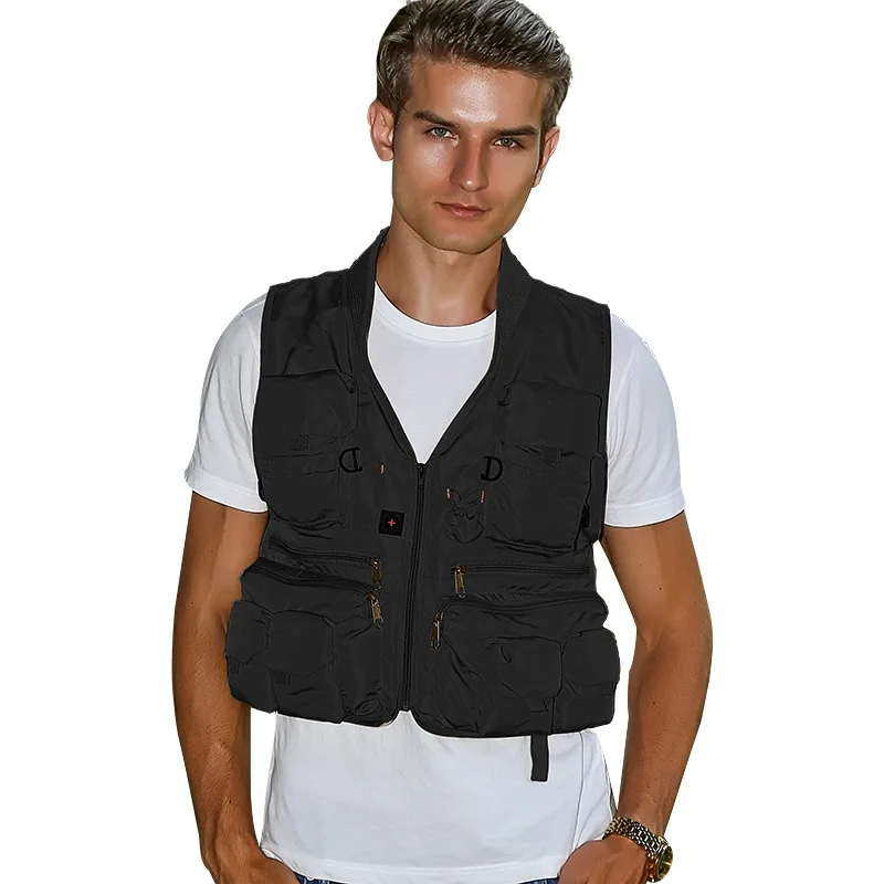 

Korean Fishing Vest Quick Dry Fish Vest Breathable Material Fishing Jacket Outdoor Sport Survival Utility Safety Waistcoat