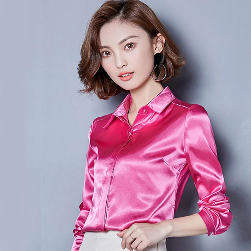 2019 Летний Новый шифон женские блузки и рубашки тонкий сексуальный v-образным