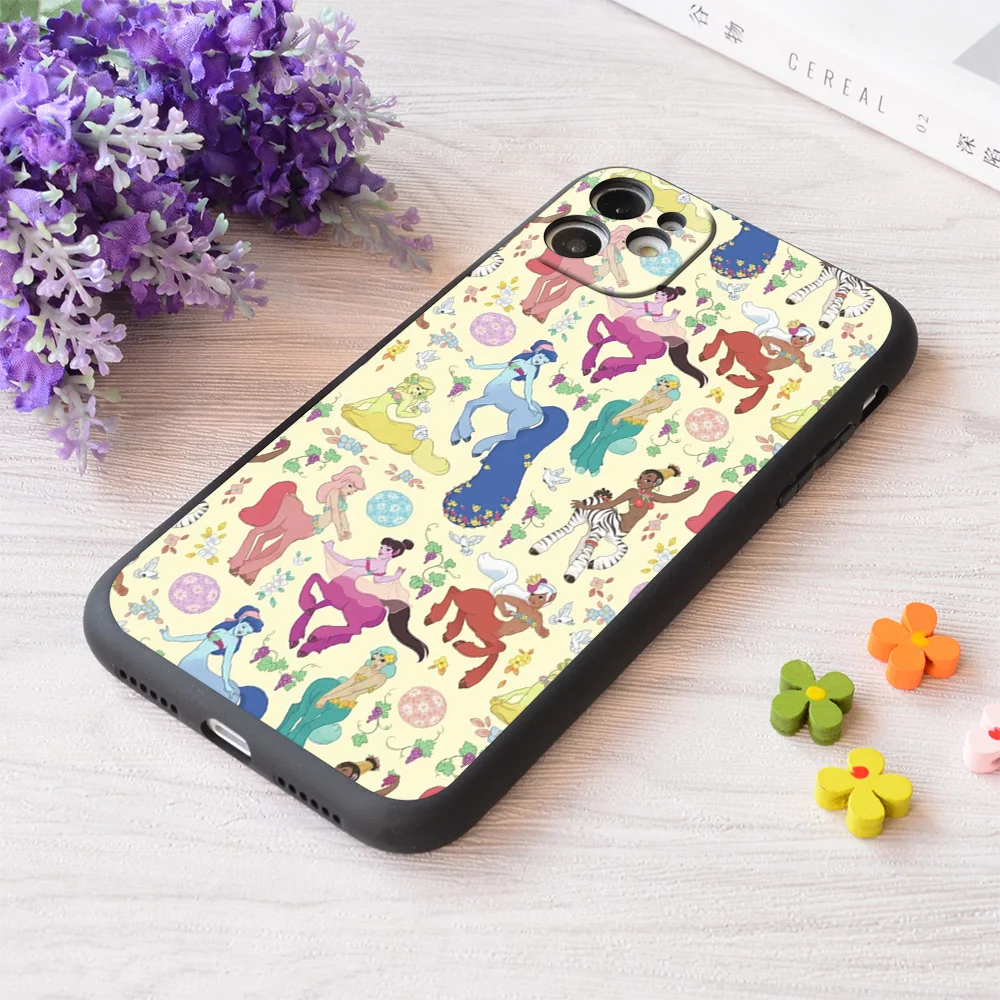 

For iPhone Centaurettes Print Soft Matt Apple Case