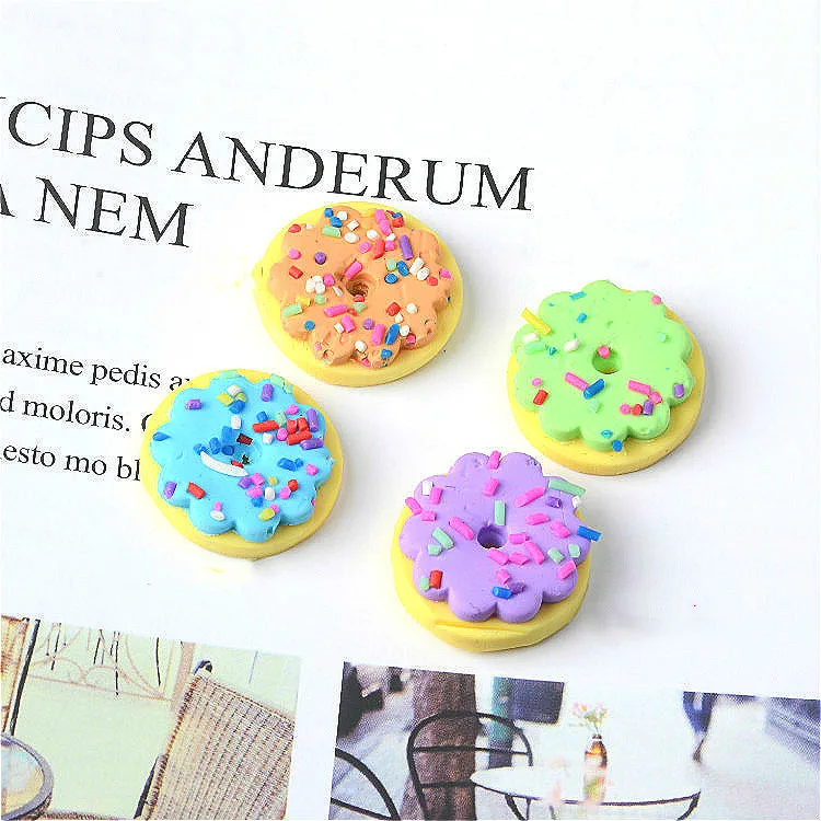 10 фотоэлементов имитация мягкой керамики мини крем торт печенье аксессуары