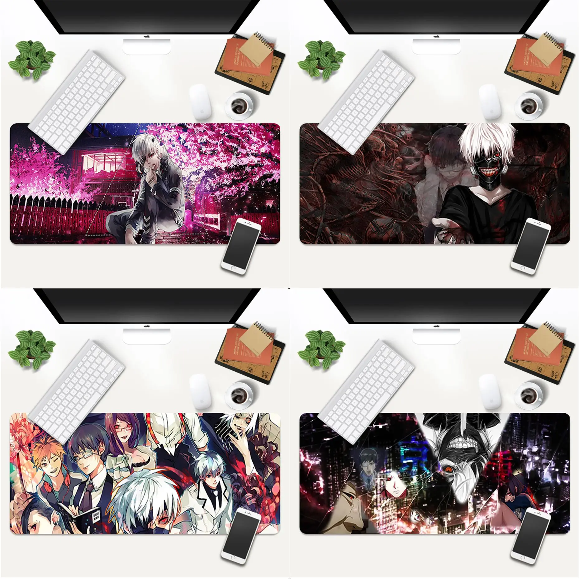 

Tokyo Ghoul My Favorite Speed Version Game Keyboard Pad Size for 400x900x2mm