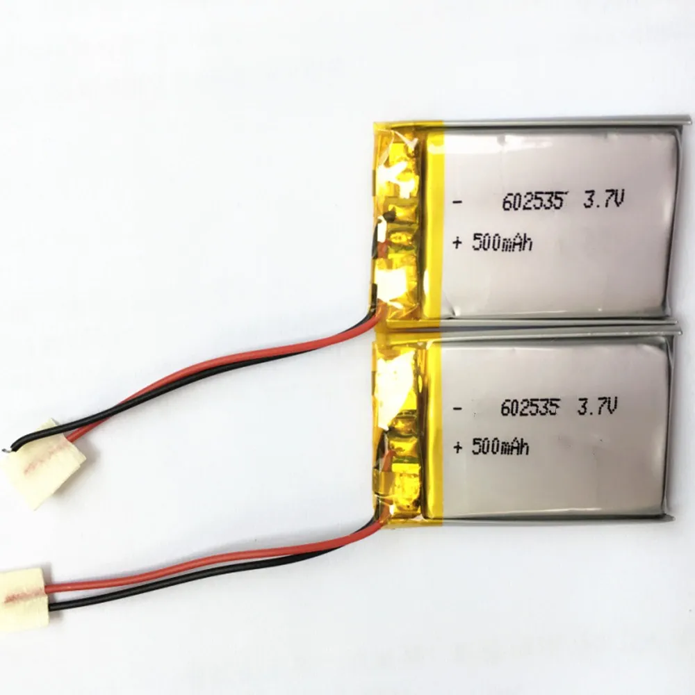 Полимерная литий ионная батарея 3 7 V 602535 500mah аккумуляторная для металлоискателя