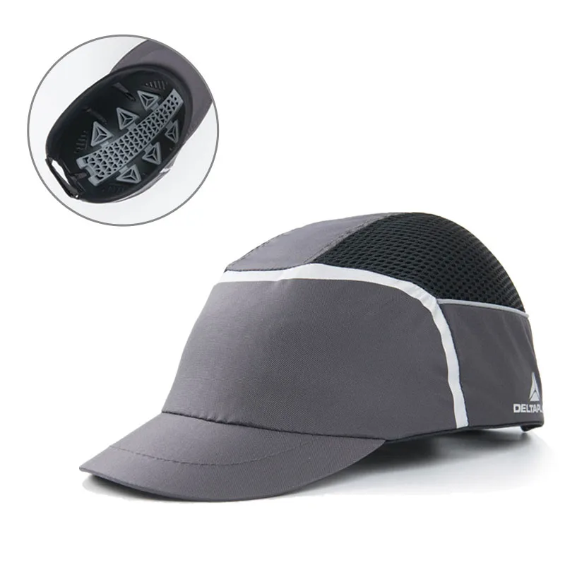 Новая Серая Защитная Кепка с жестким внутренним корпусом защитный шлем