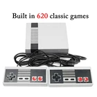 8 бит Классическая Ретро Мини ТВ игровая приставка ЕССША + ручная портативная игровая консоль со встроенным 620 видеоплеером в подарок