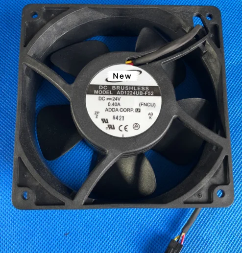 

For ADDA AD1224UB-F52 DC 24V 0.40A 120X120X38mm Server Cooling Fan