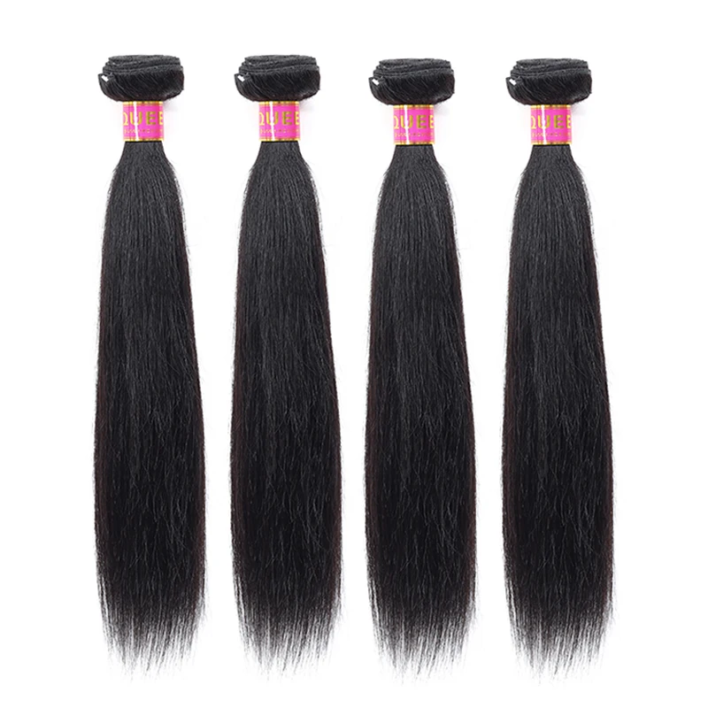 Queen hair продукты бразильские прямые волосы пучки волос 1/3/4 шт. Remy человеческие волосы сплетенные в пучок волосы для наращивания, натуральные Цвет