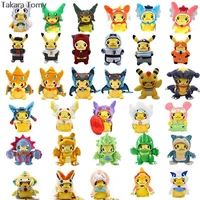 pokemon plush toy peluche takara tomy cosplay pocket monster pikachu game doll pok%c3%a9 action figure anime model toy for kids gift