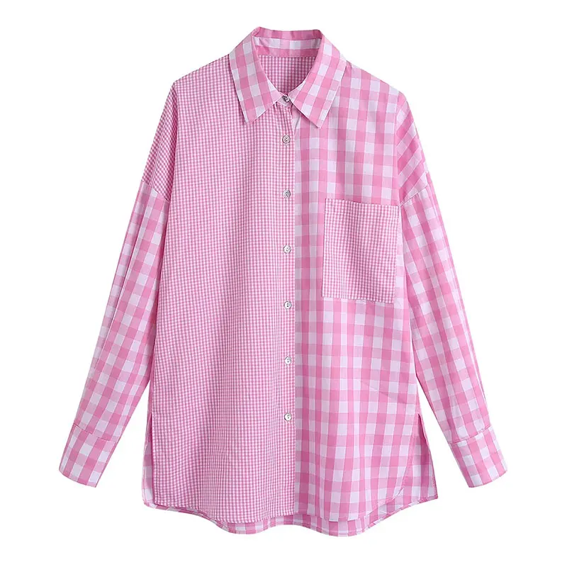 Женская блузка большого размера Nlzgmsj ZBZA 2022 женские весенние Рубашки повседневные