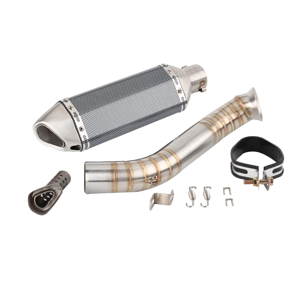 690 система выхлопной трубы мотоцикла глушитель и Соединительная труба для KTM Duke