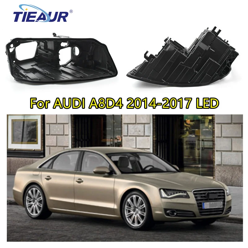 Для AUDI A8D4 14 17 светодиодный ная фара задняя bace 4 двери автомобильные аксессуары