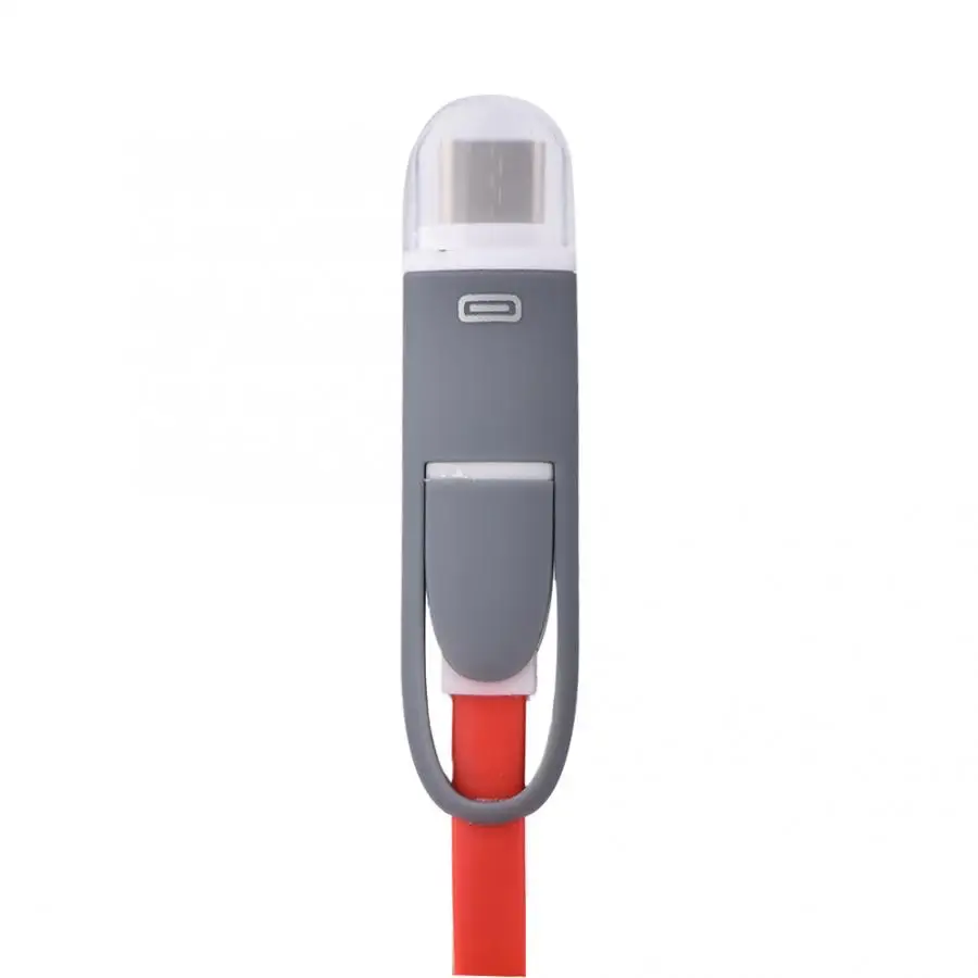 2 в 1 Micro USB и USB-C type C кабель для быстрой зарядки и TPE кабель для передачи данных для samsung Xiaomi huawei телефонов планшетов