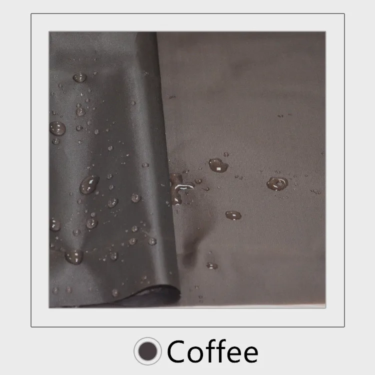 Coffee 150x100 см тонкий 190 т поли тафф покрытие водонепроницаемая ткань анти-вода полиэстер тафты для зонт-тент флаг драпировка швейные инструменты - Цвет: Coffee