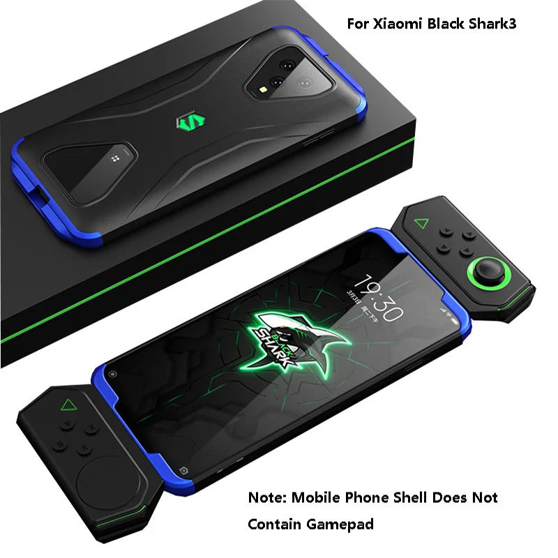 

PC Hard Phone Case For Xiaomi Black Shark 3 Cover Bumper Rail Gamepad Anti Fingerprint Fitted Protective Shockproof Fundas