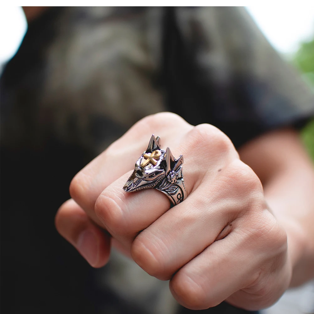 Кольцо из нержавеющей стали мужские кольца для мужчин роскошные брендовые