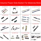 1 комплект Боковая кнопка регулировки громкости для Motorola Moto C M G G3 G5 Plus G6 Play E E4 E5 Plus X Style X2 кнопка включения и выключения